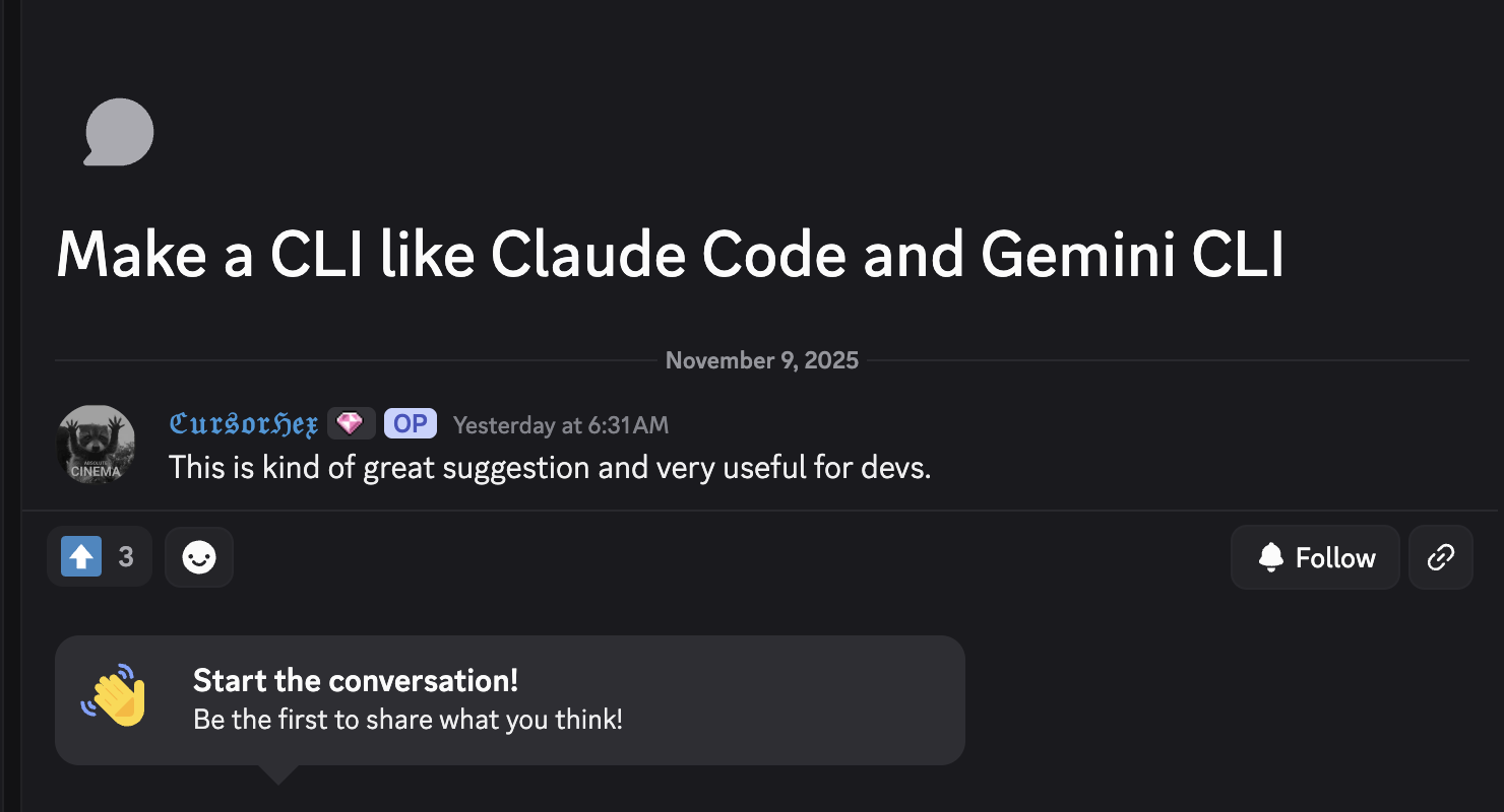LMArena Discord Feedback